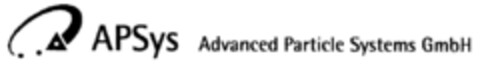 APSys Advanced Particle Systems GmbH Logo (DPMA, 12/09/1999)