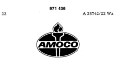 AMOCO Logo (DPMA, 20.11.1976)