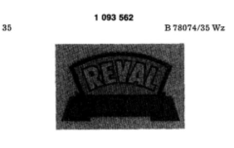 REVAL Logo (DPMA, 12.11.1985)