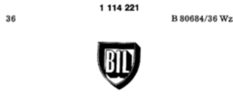 BIL BANQUE INTERNATIONALE A LUXEMBOURG Logo (DPMA, 12/12/1986)