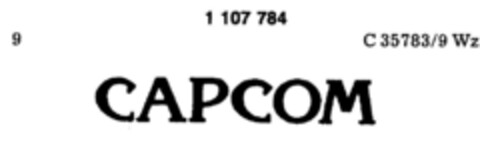 CAPCOM Logo (DPMA, 05.11.1986)