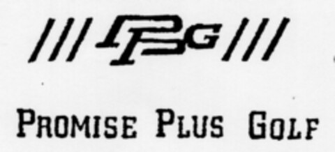 PPG PROMISE PLUS GOLF Logo (DPMA, 07.07.1990)