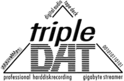 triple DAT Logo (DPMA, 21.09.1993)