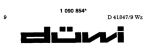 düwi Logo (DPMA, 07.02.1986)