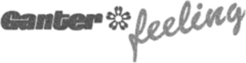 Ganter feeling Logo (DPMA, 15.10.1994)