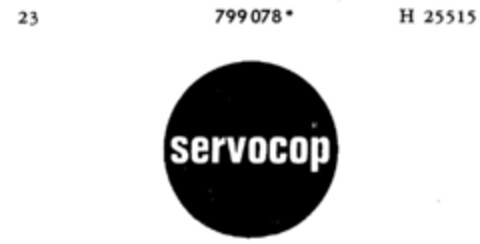 servocop Logo (DPMA, 19.09.1964)
