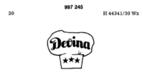 Devina Logo (DPMA, 06.06.1978)