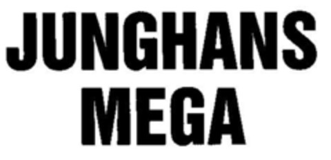 JUNGHANS MEGA Logo (DPMA, 06/03/1989)