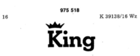 King Logo (DPMA, 11.01.1978)
