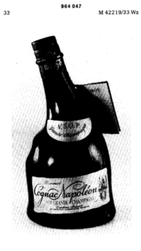 V.S.O.P. Cognac Napoléon Logo (DPMA, 29.09.1976)