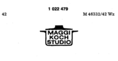MAGGI KOCH STUDIO Logo (DPMA, 02.04.1979)