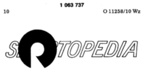 SPORTOPEDIA Logo (DPMA, 29.06.1983)