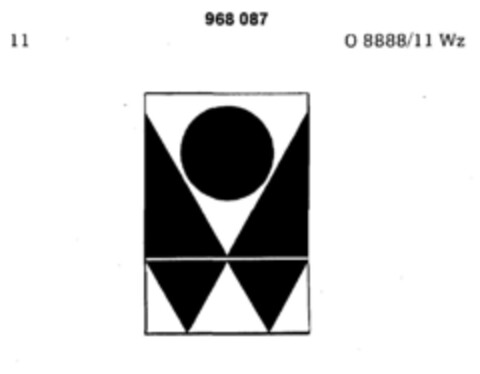 968087 Logo (DPMA, 08.02.1977)