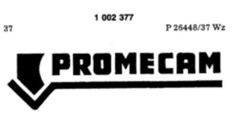 PROMECAM Logo (DPMA, 21.05.1979)