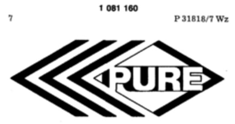 PURE Logo (DPMA, 08/23/1984)