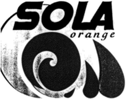 SOLA orange Logo (DPMA, 16.04.1993)
