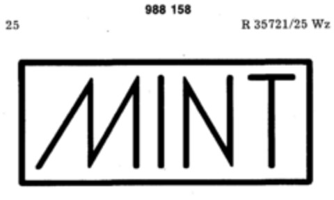 MINT Logo (DPMA, 22.11.1978)