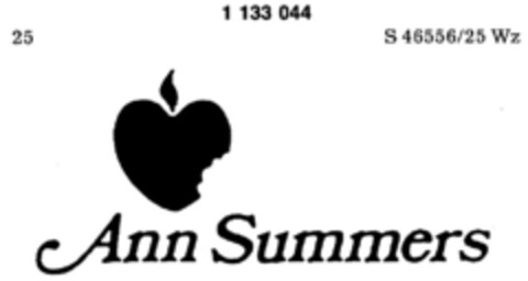 Ann Summers Logo (DPMA, 18.04.1988)