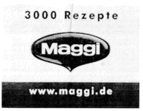 3000 Rezepte Maggi www.maggi.de Logo (DPMA, 09.11.2001)
