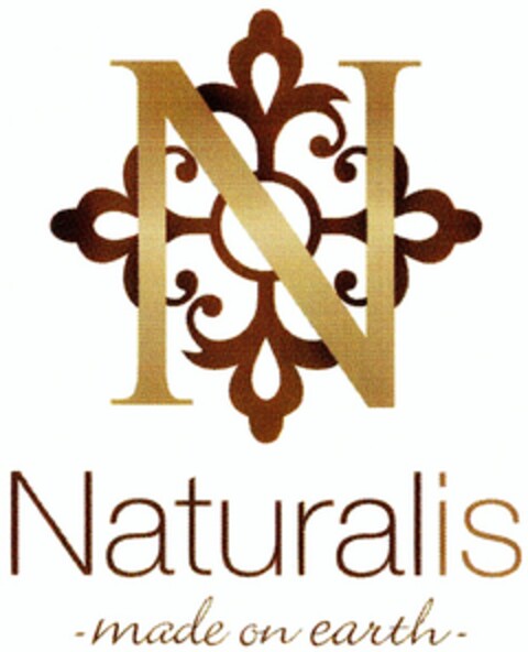 Naturalis -made on earth- Logo (DPMA, 20.02.2008)