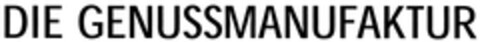 DIE GENUSSMANUFAKTUR Logo (DPMA, 11/06/2008)