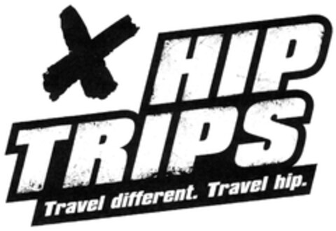 x HIP TRIPS Travel different. Travel hip. Logo (DPMA, 09.07.2013)