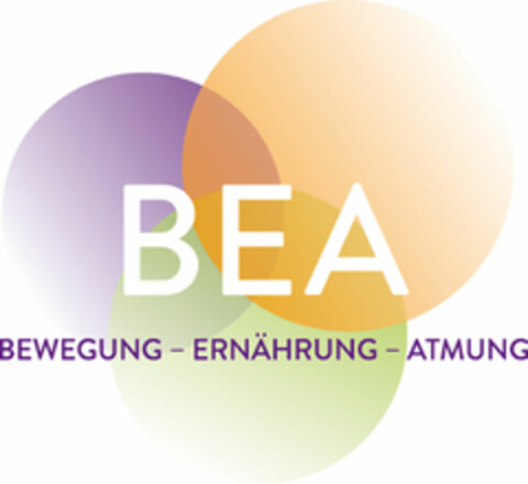 BEA BEWEGUNG - ERNÄHRUNG - ATMUNG Logo (DPMA, 19.07.2014)