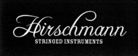 Hirschmann STRINGED INSTRUMENTS Logo (DPMA, 20.08.2015)