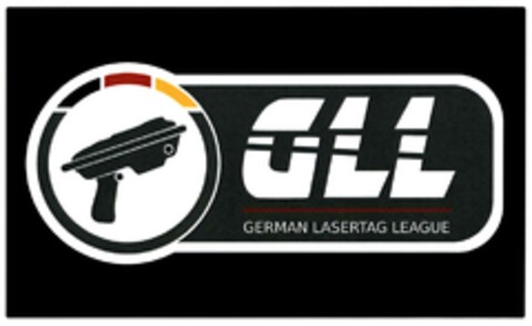 GLL GERMAN LASERTAG LEAGUE Logo (DPMA, 13.06.2016)