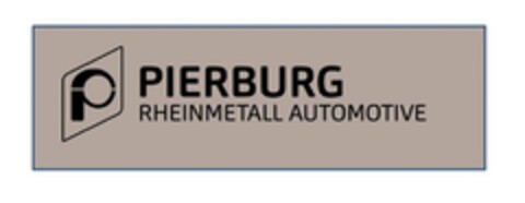 PIERBURG RHEINMETALL AUTOMOTIVE Logo (DPMA, 08/26/2016)