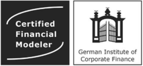 Certified Financial Modeler German Institute of Corporate Finance Logo (DPMA, 20.02.2017)