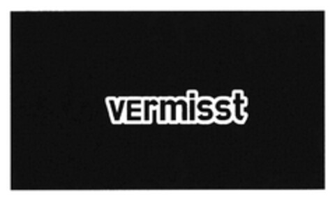 vermisst Logo (DPMA, 02/08/2017)