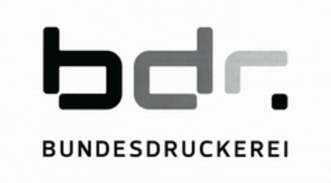 bdr. BUNDESDRUCKEREI Logo (DPMA, 27.01.2017)