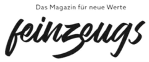 feinzeugs - Das Magazin für neue Werte Logo (DPMA, 13.07.2017)