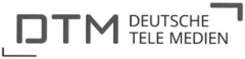 DTM DEUTSCHE TELE MEDIEN Logo (DPMA, 07.09.2018)