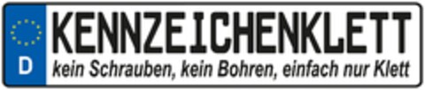 KENNZEICHENKLETT Logo (DPMA, 30.01.2019)