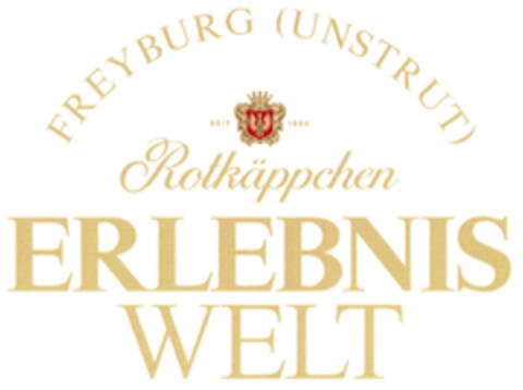 FREYBURG (UNSTRUT) SEIT 1856 Rotkäppchen ERLEBNISWELT Logo (DPMA, 15.11.2022)