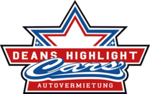 DEANS HIGHLIGHT Cars AUTOVERMIETUNG Logo (DPMA, 04/11/2023)