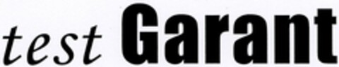 testGarant Logo (DPMA, 24.06.2003)