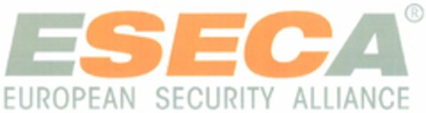 ESECA EUROPEAN SECURITY ALLIANCE Logo (DPMA, 15.10.2003)