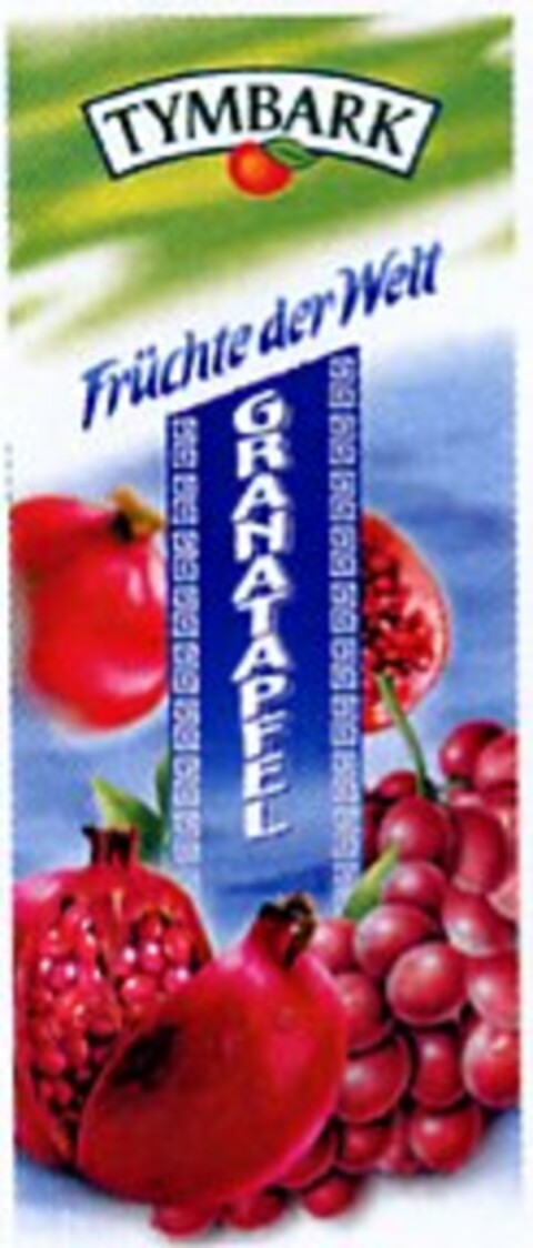 TYMBARK Früchte der Welt - Granatapfel Logo (DPMA, 08.12.2003)
