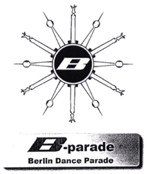 B-parade Berlin Dance Parade Logo (DPMA, 19.01.2006)