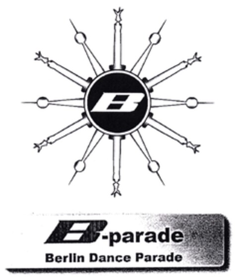 B-parade Berlin Dance Parade Logo (DPMA, 01/19/2006)