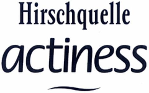 Hirschquelle actiness Logo (DPMA, 13.02.2006)