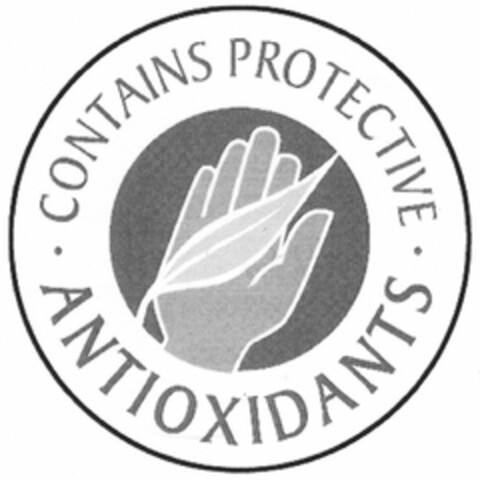 CONTAINS PROTECTIVE ANTIOXIDANTS Logo (DPMA, 08/17/2006)