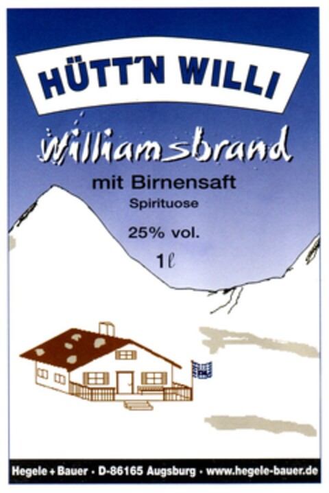 HÜTT'N WILLI Logo (DPMA, 07/11/2007)