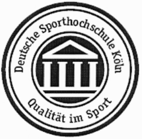 Deutsche Sporthochschule Köln Qualität im Sport Logo (DPMA, 22.08.2007)