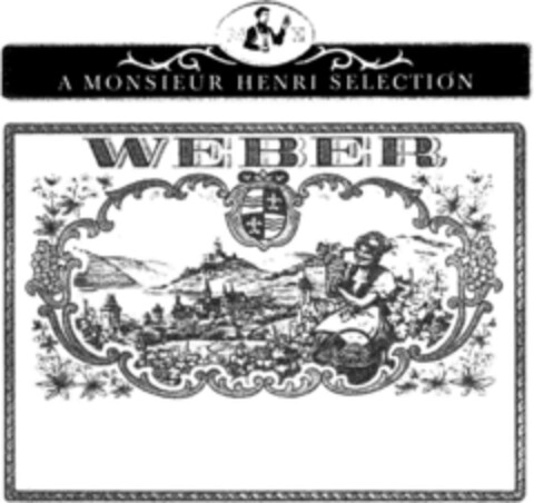 A MONSIEUR HENRI SELECTION WEBER Logo (DPMA, 04/19/1995)