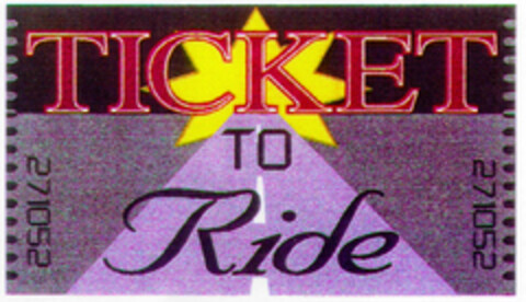 TICKET TO Ride Logo (DPMA, 31.10.1995)