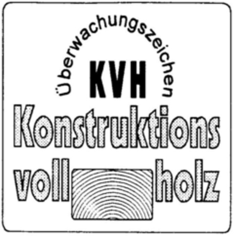 KVH Konstruktions vollholz Logo (DPMA, 04.11.1995)